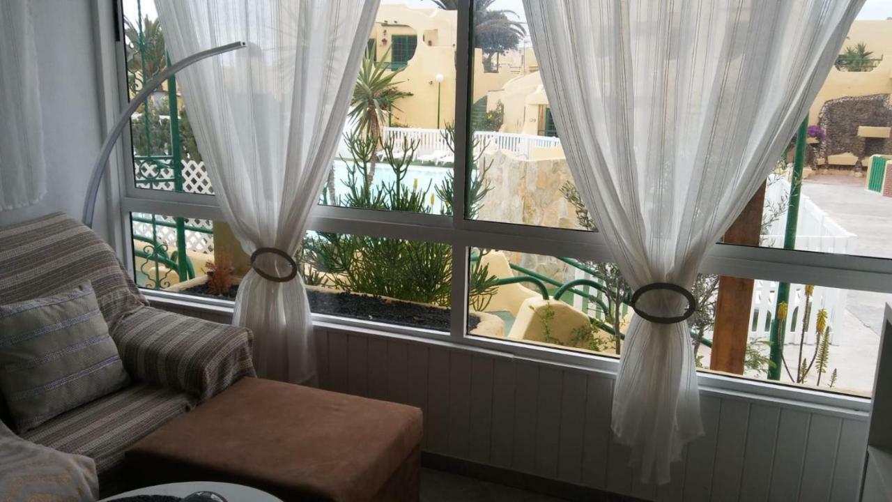 Apartamento Con Jacuzzi Vistas A La Piscina Costa Calma Dış mekan fotoğraf